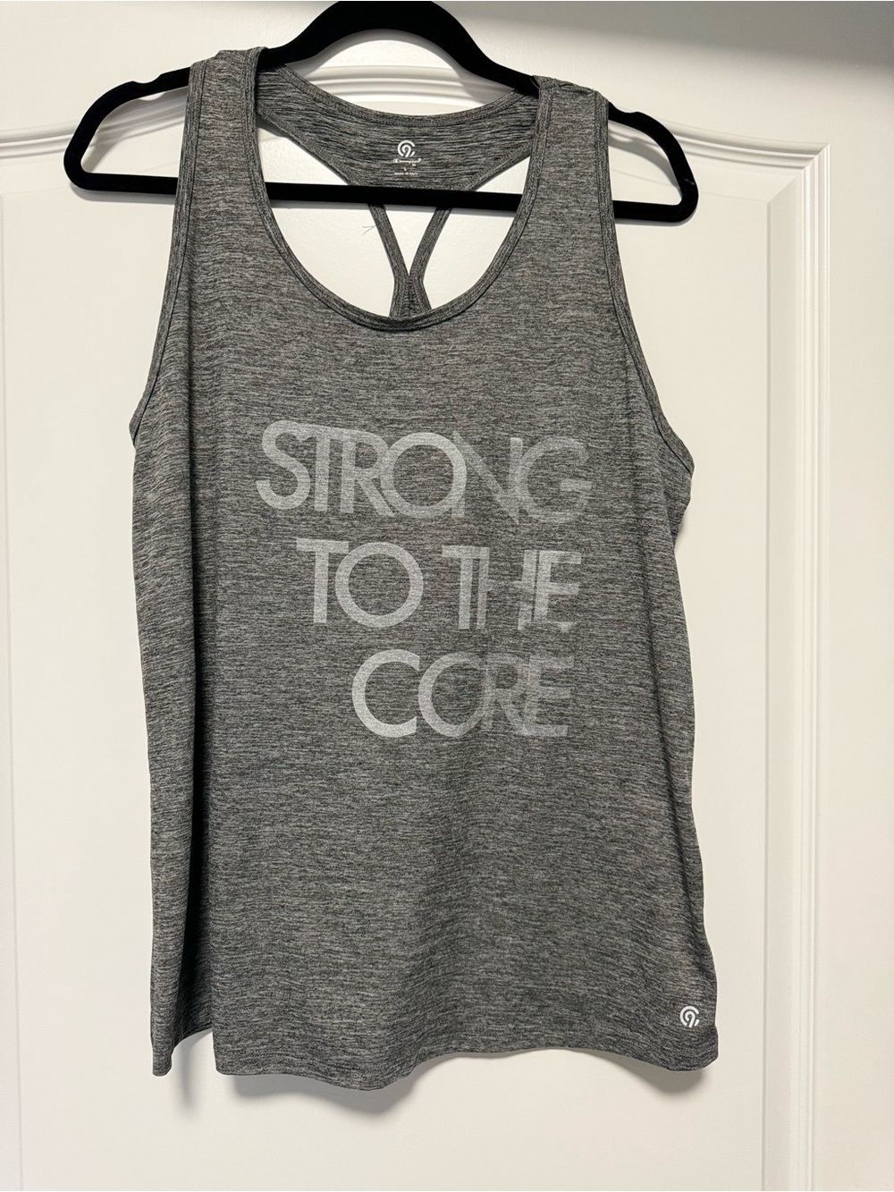Champion C9 Women’s Large Gray Strong To The Core Racerback Workout Tank Top